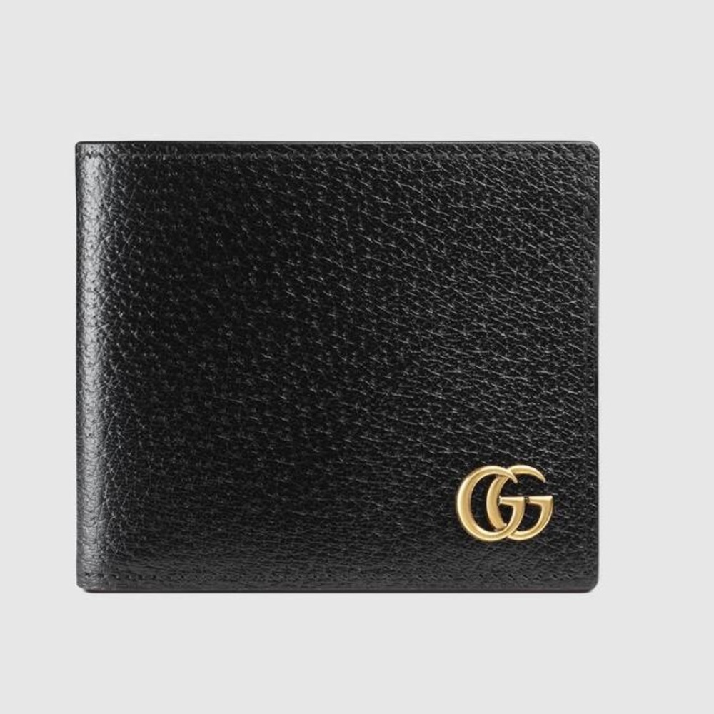 GG marmont leather bi fold wallet